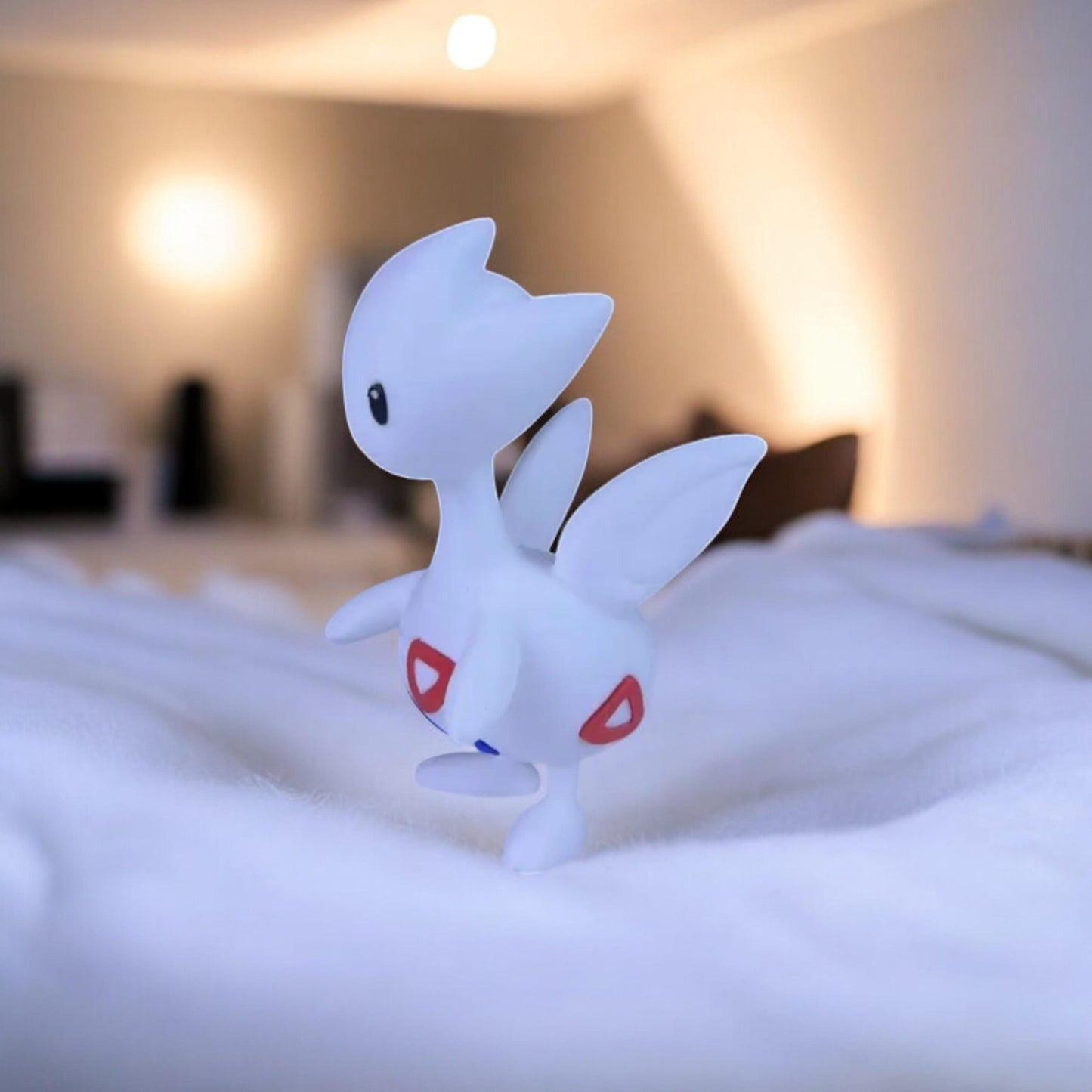 Togetic 3D Printed Model - Pokemon Game Collectible Figurine fan art desk pet image 1