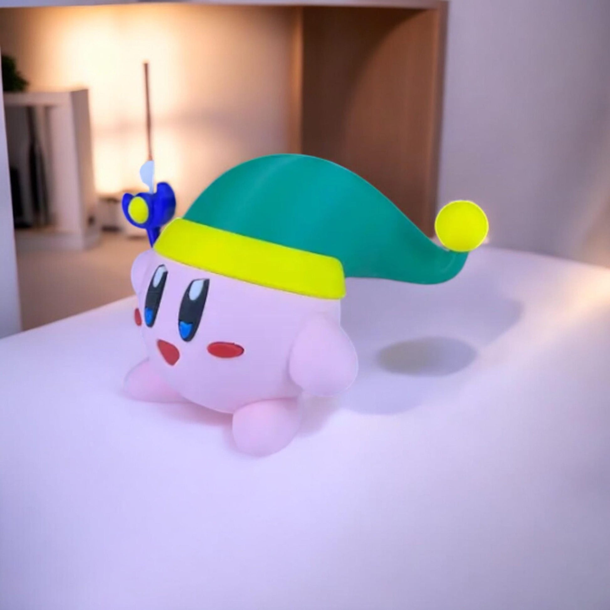 Link Kirby 3D Printed Model - Kirby Game Collectible Figurine fan art desk pet image 3