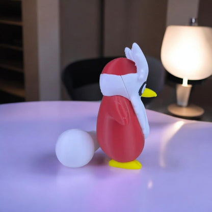 Delibird 3D Printed Model - Pokemon Game Collectible Figurine fan art desk pet image 3