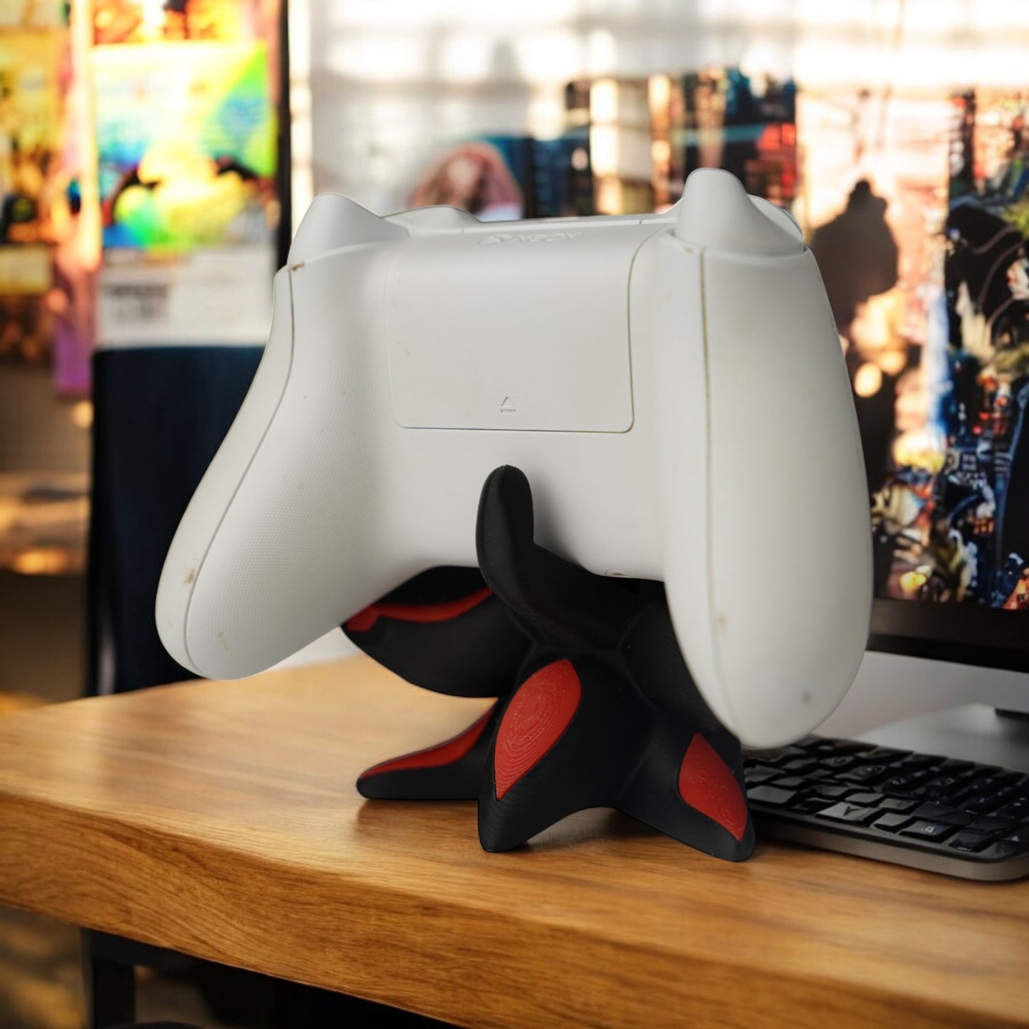 Shadow Controller Holder 3D Print - Sonic Game Console Stand image 2