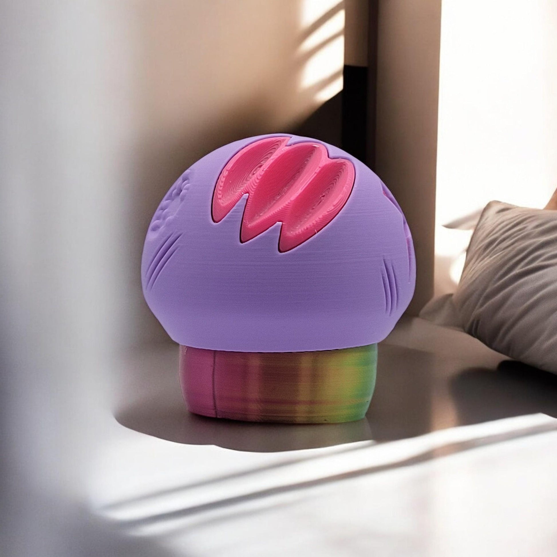 Rotten Mushrooms Container 3D Printed Model - Houseware Game Collectible Figurine fan art desk pet image 3