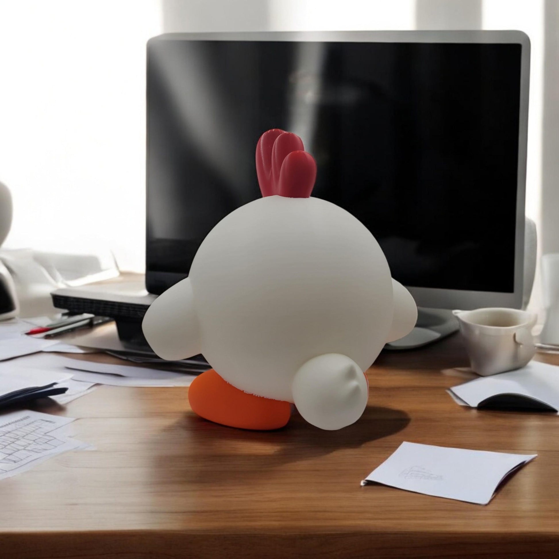 Kirby Chikipi 3D Printed Model - Palworld Game Collectible Figurine fan art desk pet image 4