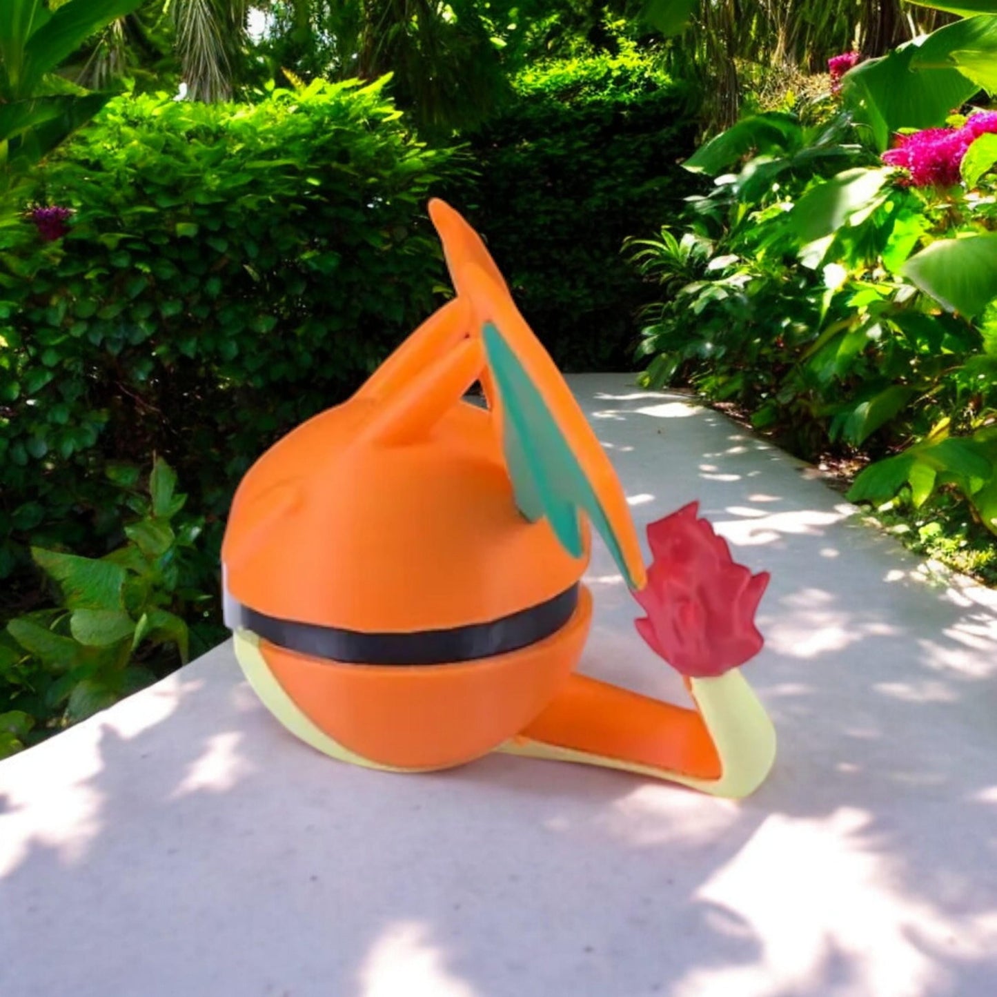 Charizard Pokeball 3D Printed Model - Pokemon Game Collectible Figurine fan art desk pet image 1
