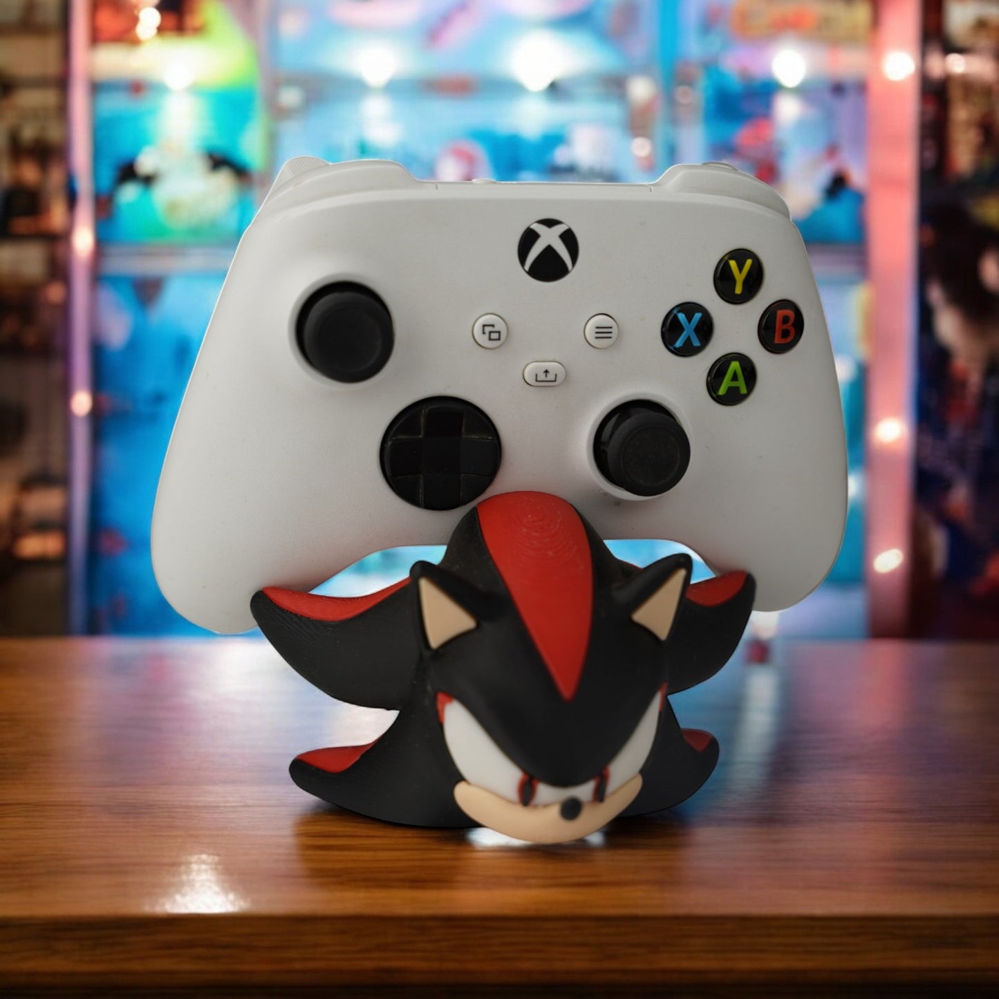 Shadow Controller Holder 3D Print - Sonic Game Console Stand image 0