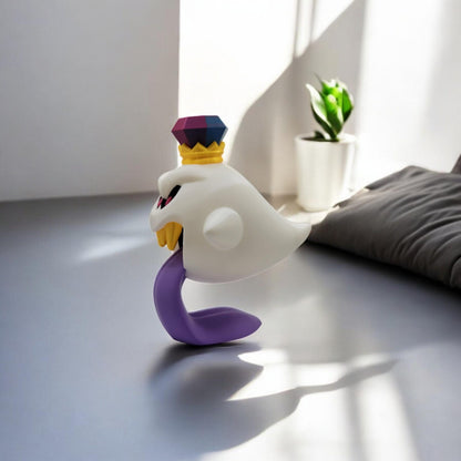 King Boo 3D Printed Model - Super Mario Game Collectible Figurine fan art desk pet image 4