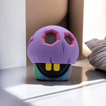 Rotten Mushrooms Container 3D Printed Model - Houseware Game Collectible Figurine fan art desk pet image 0
