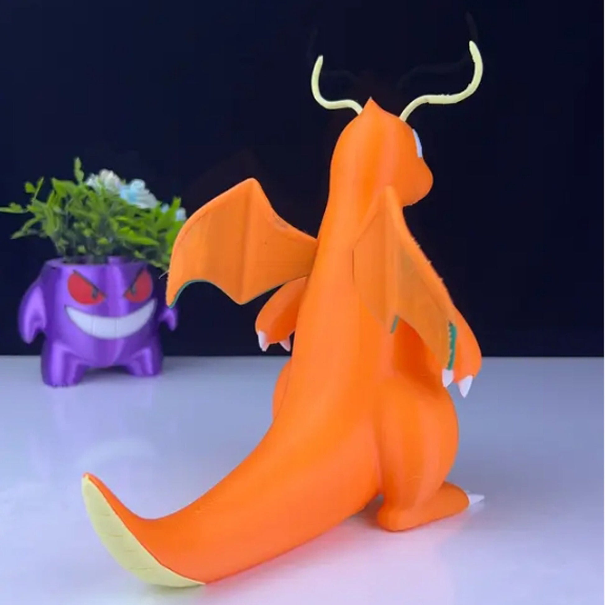 Dragonite 3D Printed Model - Pokemon Game Collectible Figurine fan art desk pet image 1