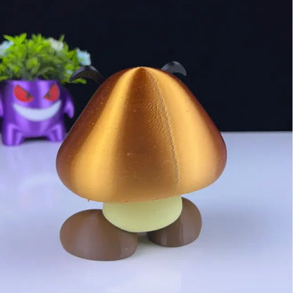Goomba 3D Printed Model - Super Mario Bros Game Collectible Figurine fan art desk pet image 2