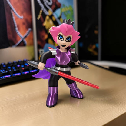 Peach Imperial Galactic Fan Art - 3D Printed Desk Pet image 4