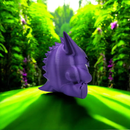 Heartful Gengar 3D Printed Model - Pokemon Game Collectible Figurine fan art desk pet image 2