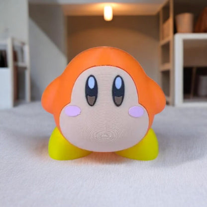 Waddle Dee 3D Printed Model - Kirby Game Collectible Figurine fan art desk pet image 0
