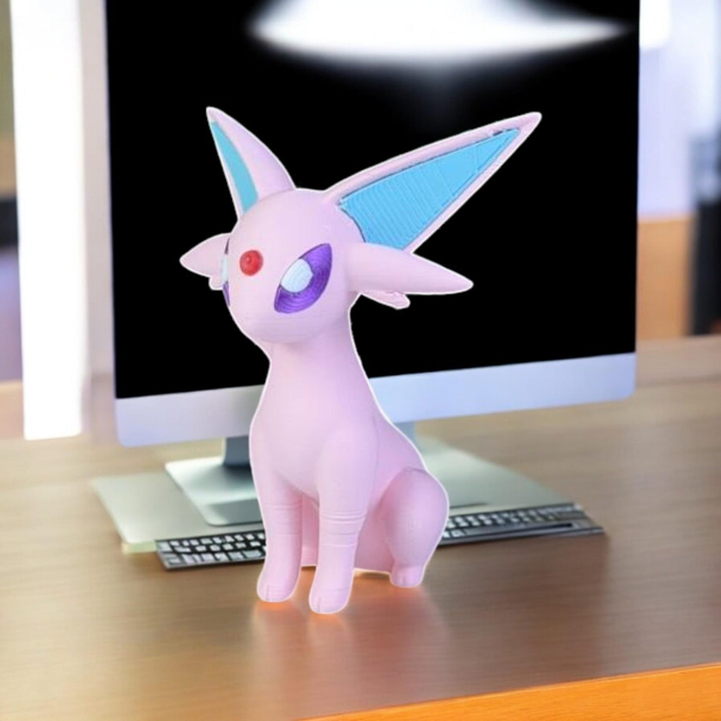 Espeon 3D Printed Model - Pokemon Game Collectible Figurine fan art desk pet image 5