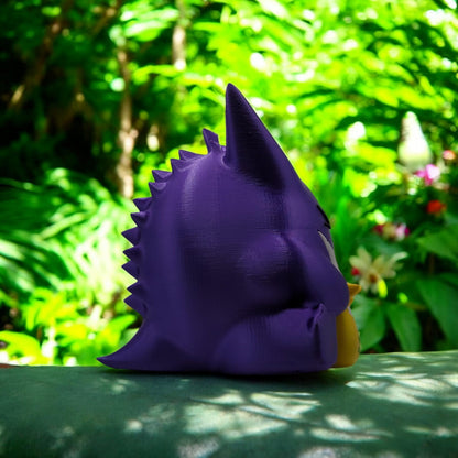 Gengar piggy bank 3D Printed Model - Pokemon Game Collectible Figurine fan art desk pet image 2