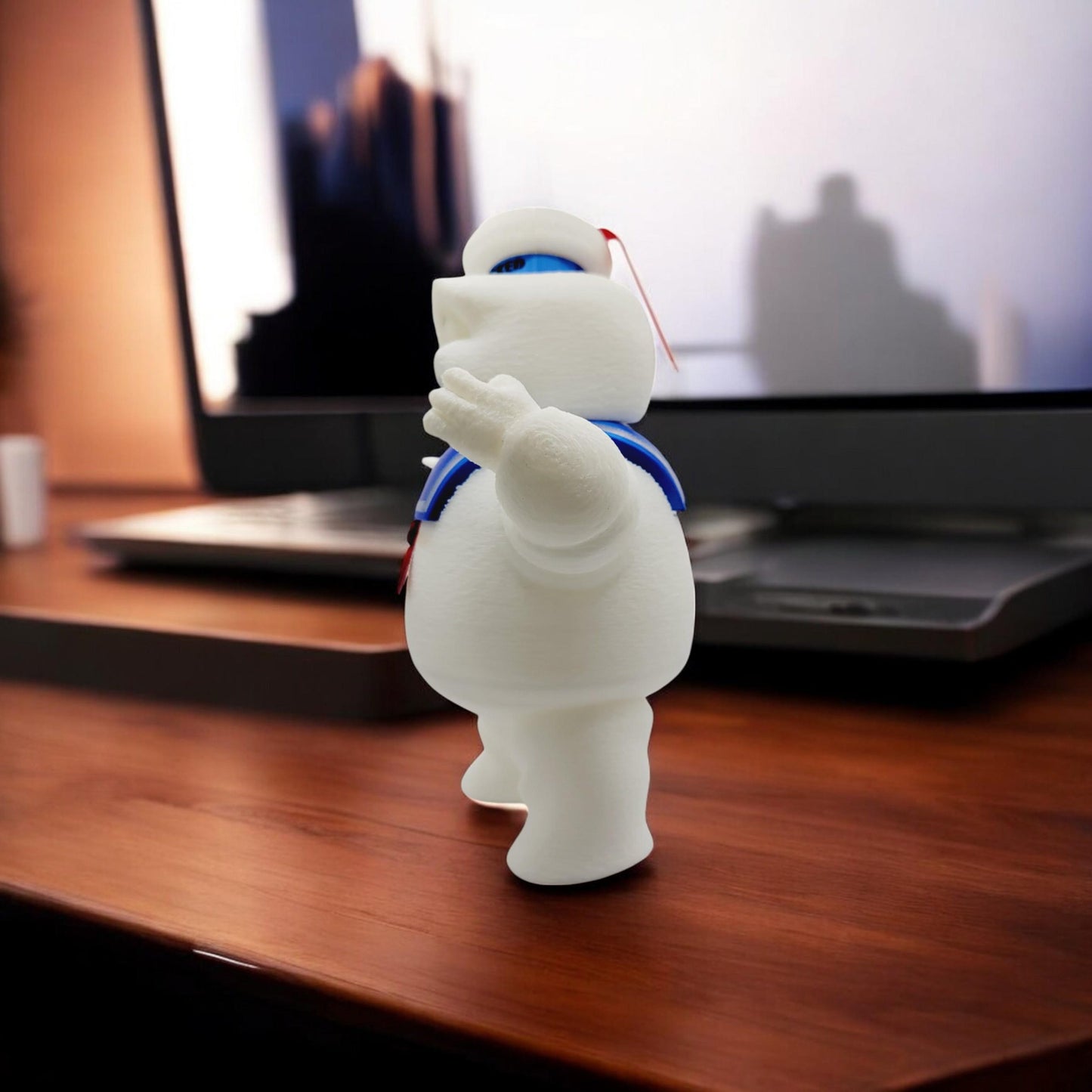 Stay Puft Marshmallow Man 3D Printed Model - Ghostbusters Game Collectible Figurine fan art desk pet image 5