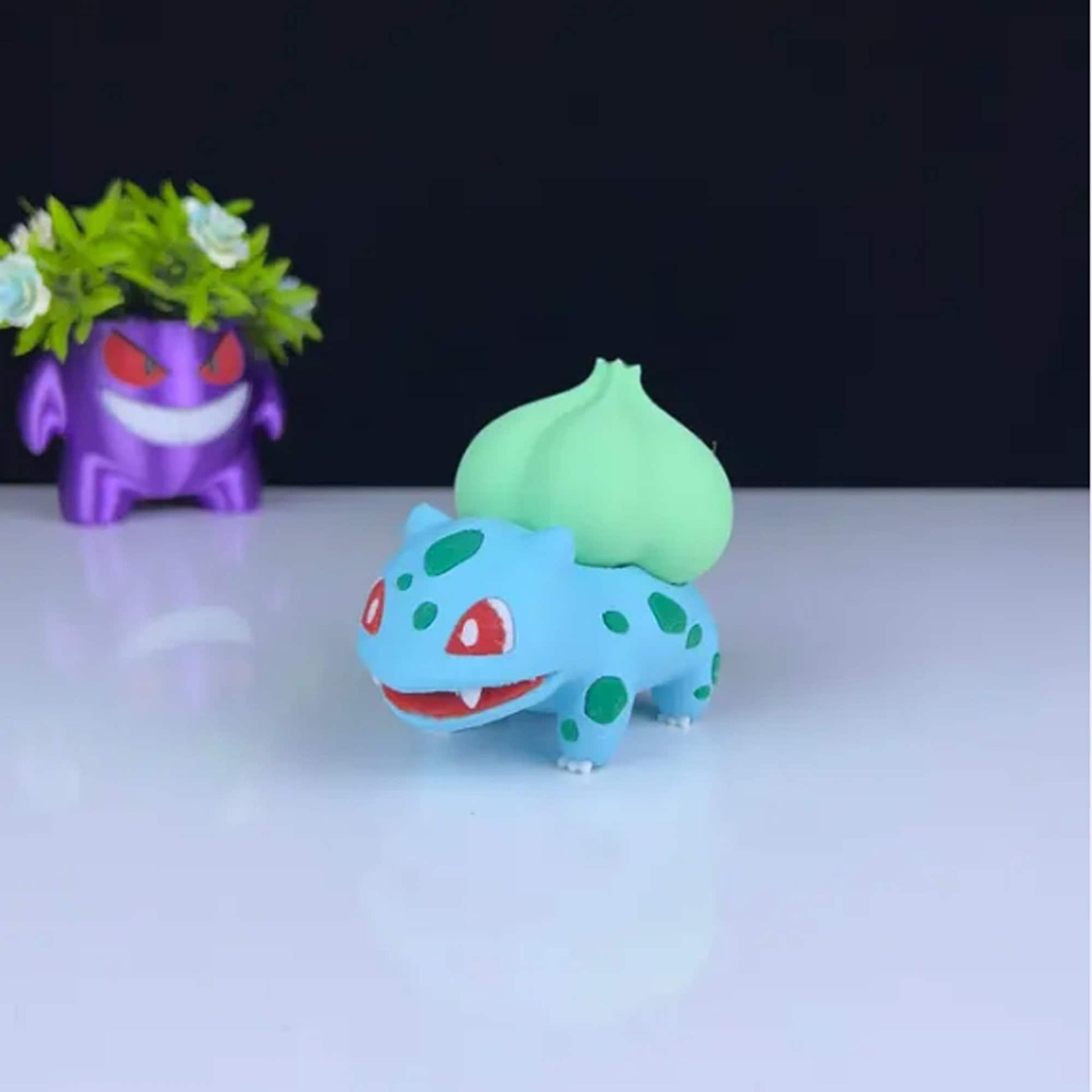 Bulbasaur 3D Printed Model - Pokemon Game Collectible Figurine fan art desk pet image 2