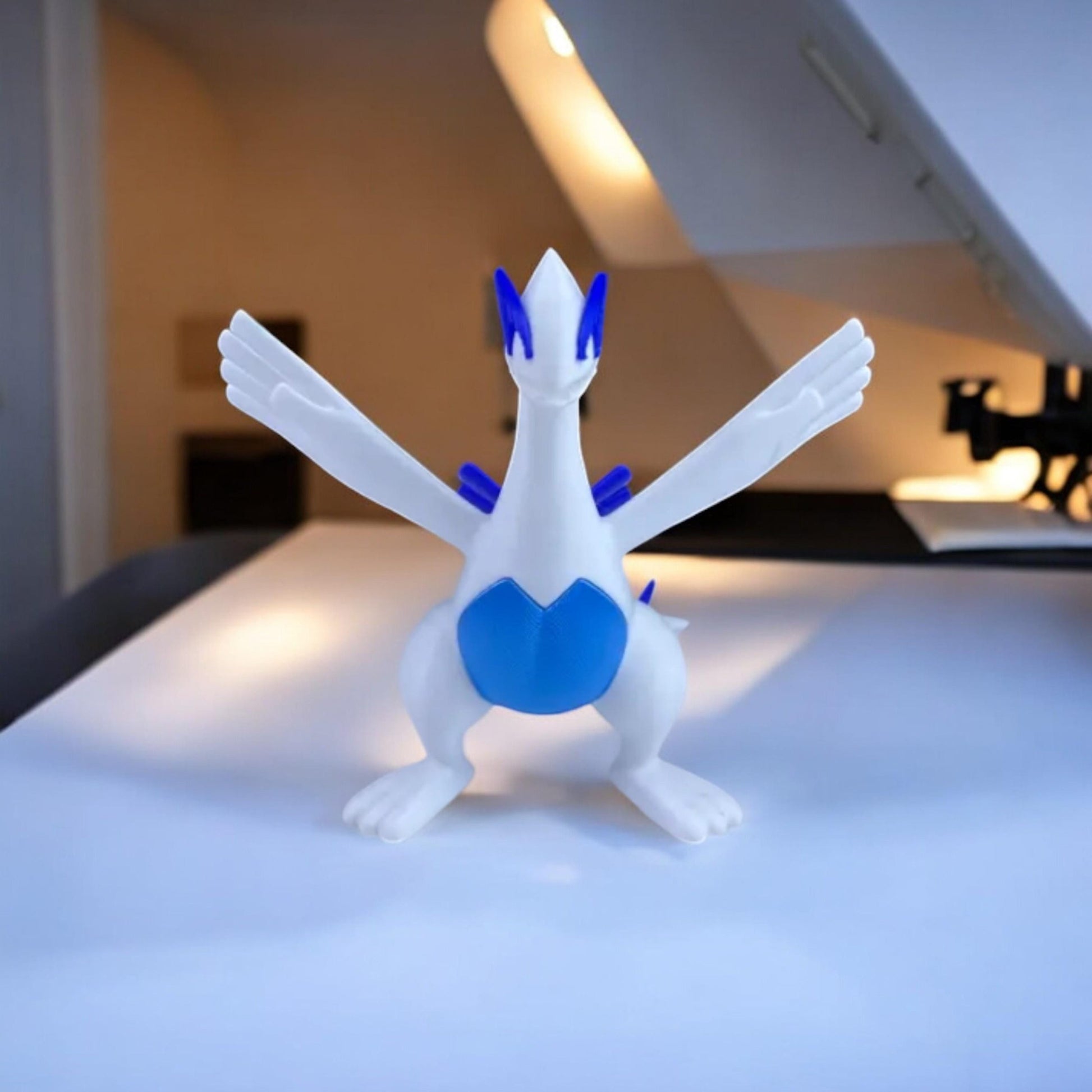 Lugia 3D Printed Model - Pokemon Game Collectible Figurine fan art desk pet image 0