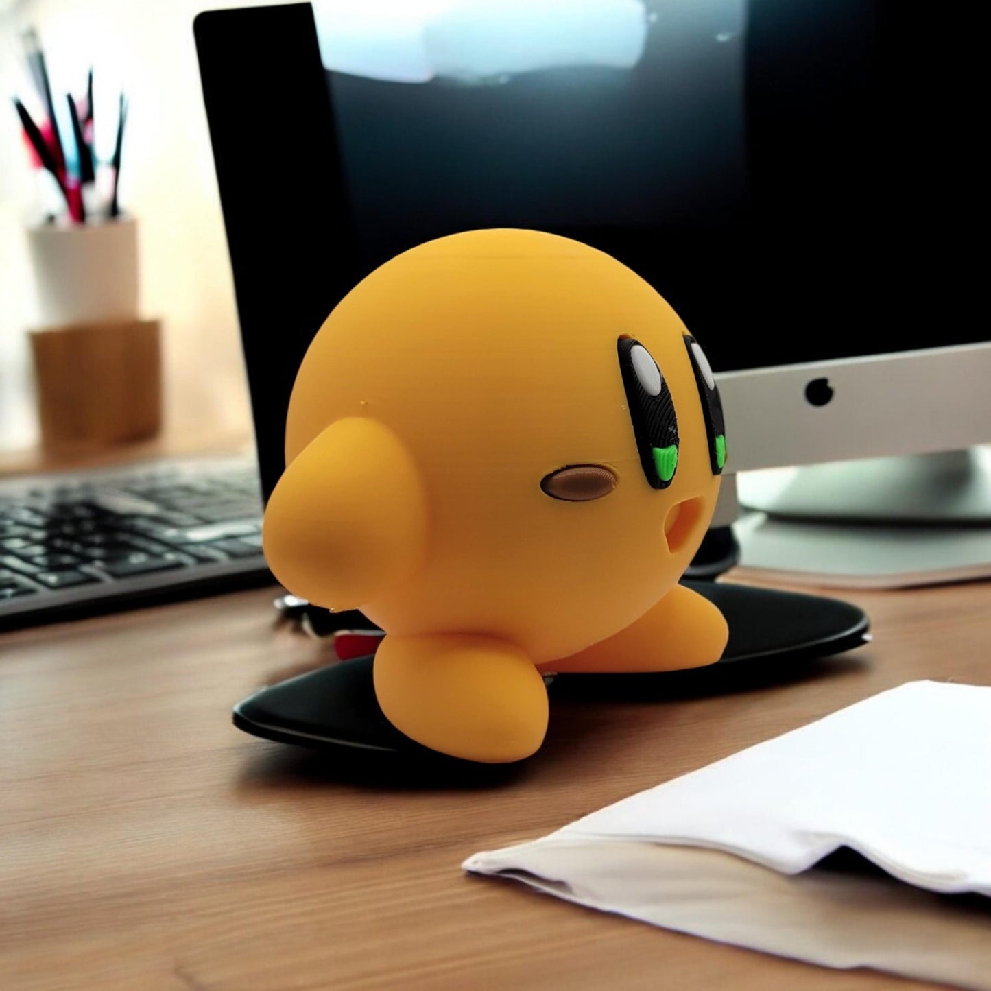 Charmander kirby 3D Printed Model - Kirby Game Collectible Figurine fan art desk pet image 3