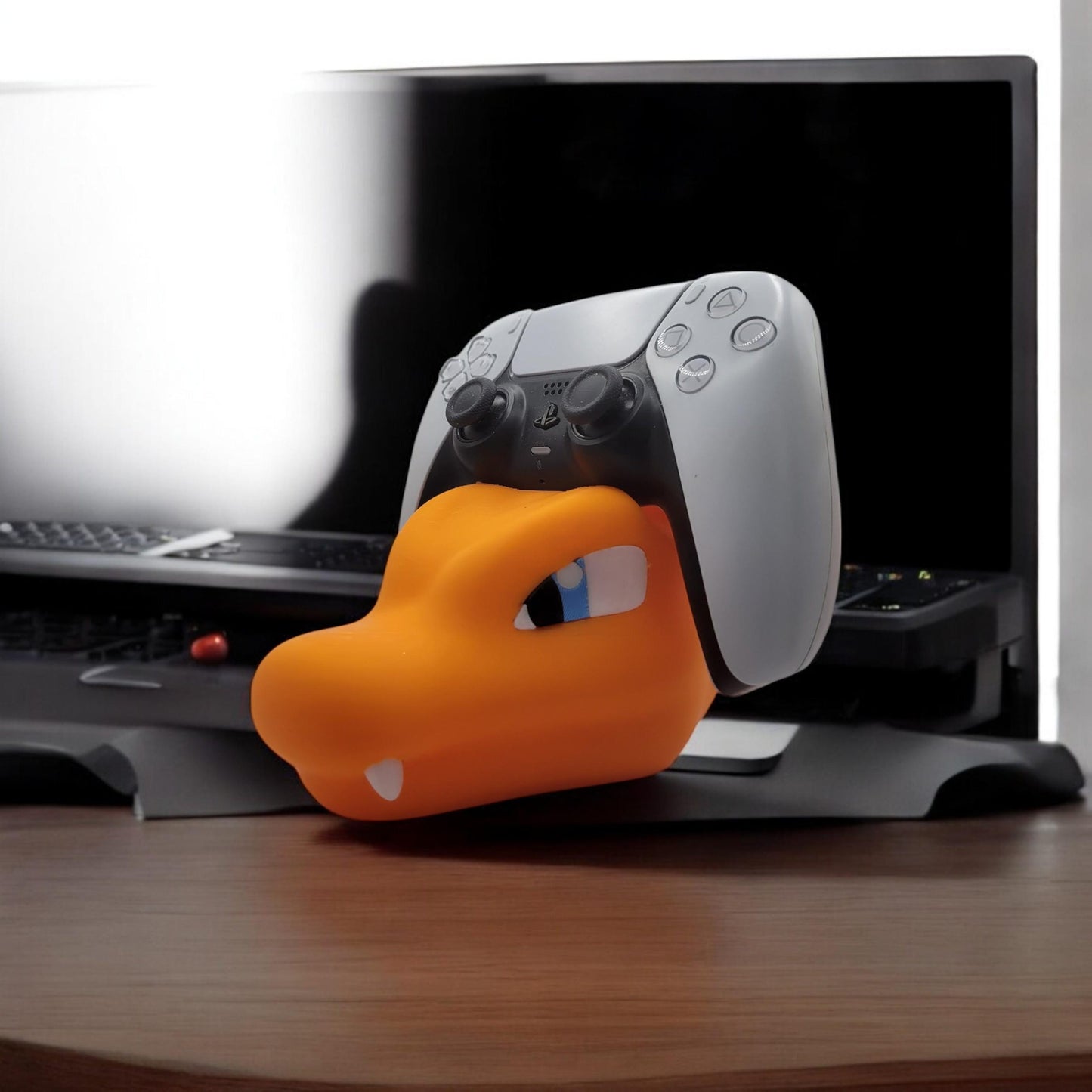 Charizard Controller Holder 3D Printed Model - Pokemon Game Collectible Figurine fan art desk pet image 0