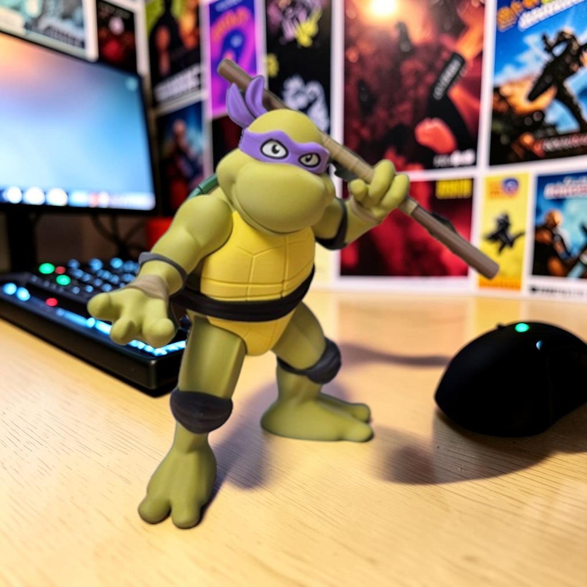 Donatello Ninja Turtle Fan Art - 3D Printed Desk Pet image 0