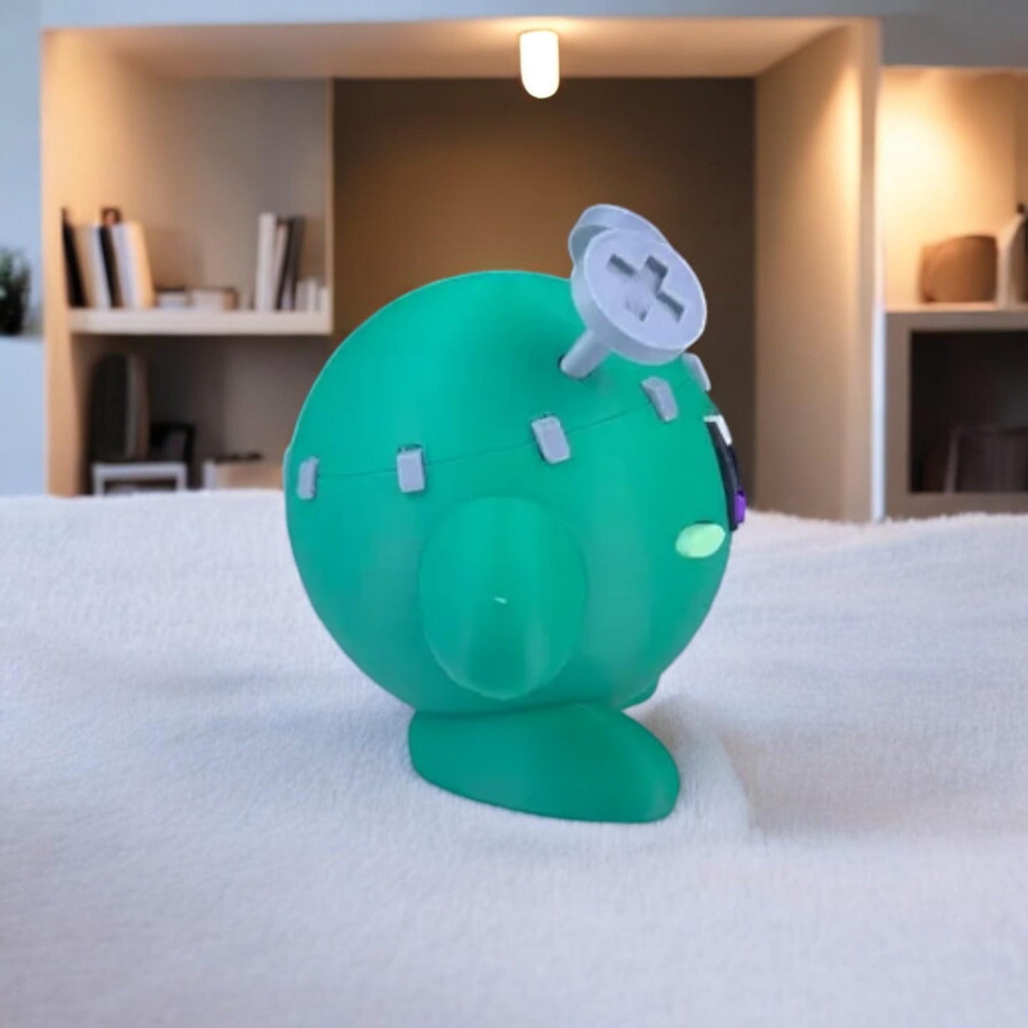 Frankenstein Kirby 3D Printed Model - Kirby Game Collectible Figurine fan art desk pet image 2