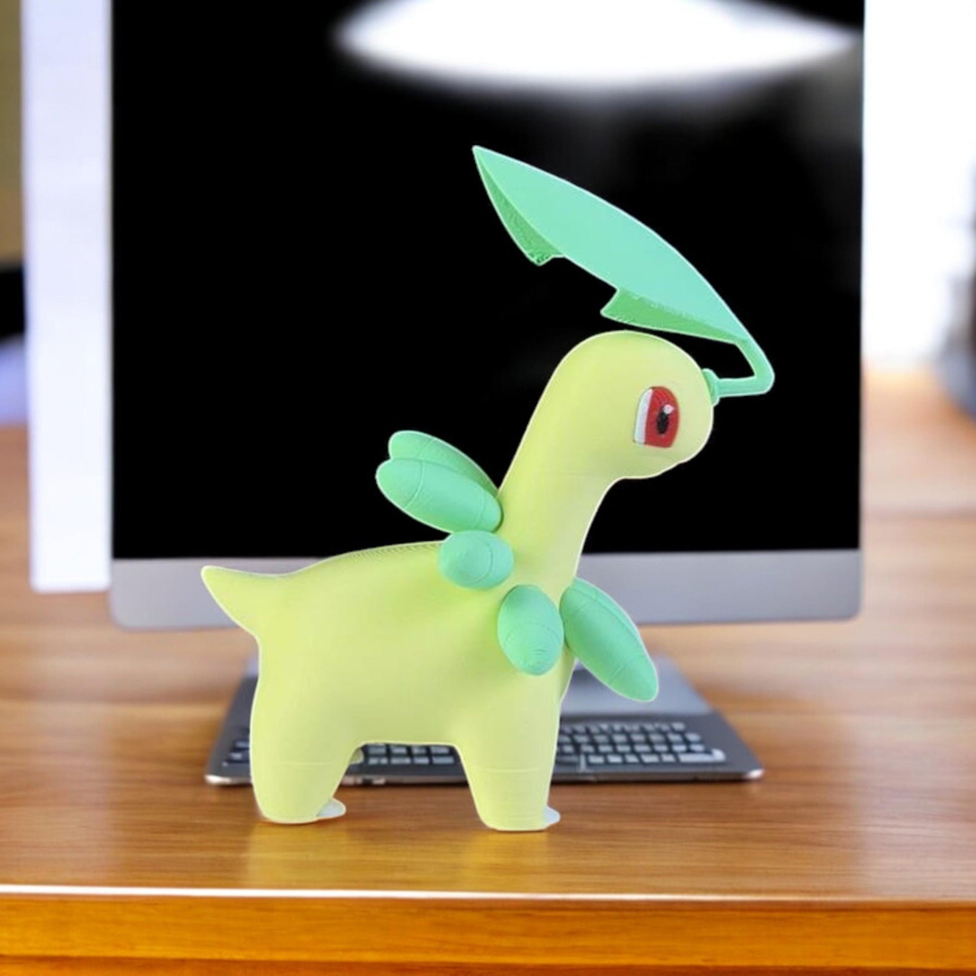 Bayleef 3D Printed Model - Pokemon Game Collectible Figurine fan art desk pet image 3