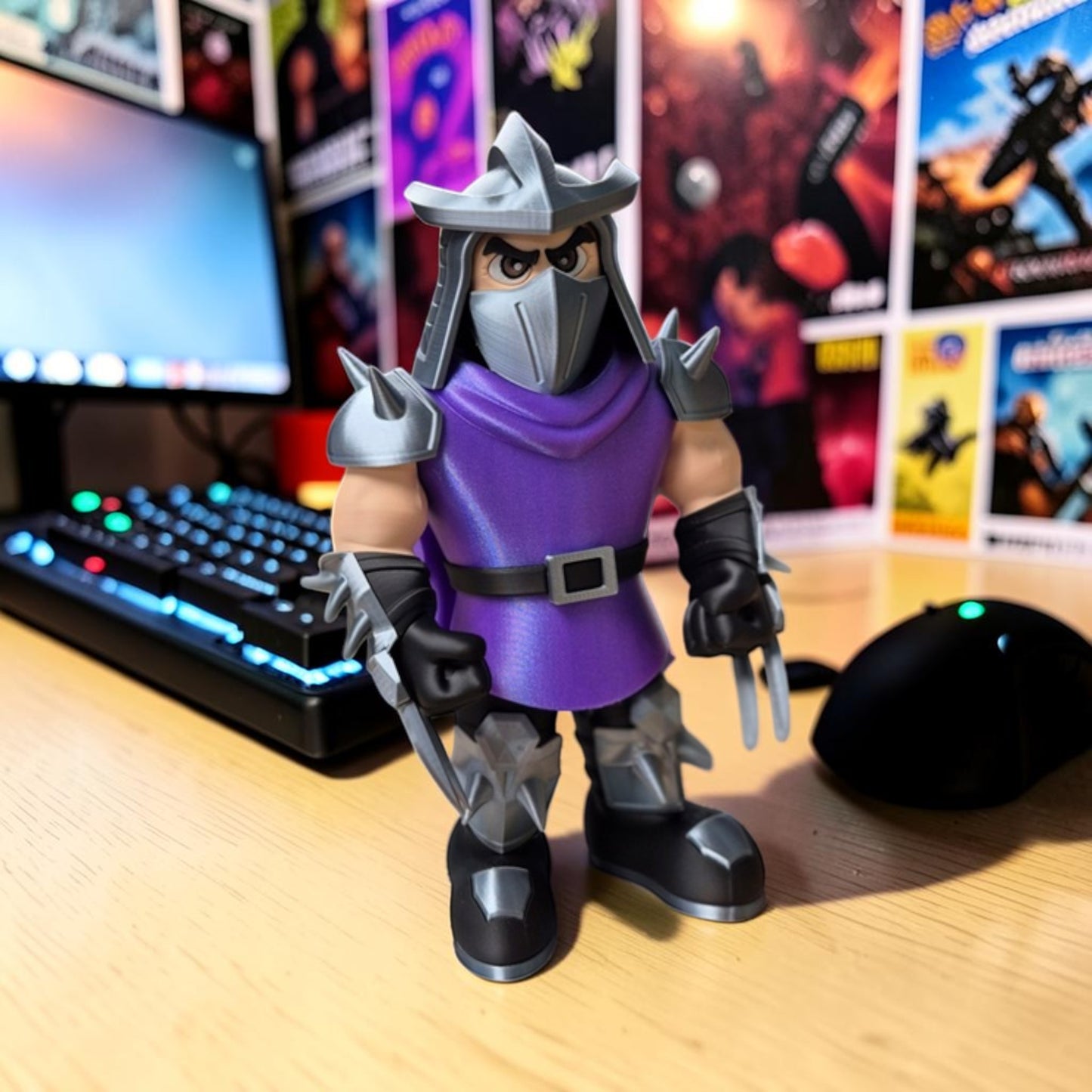 Shredder TMNT 3D Print - Teenage Mutant Ninja Turtles Figure image 0