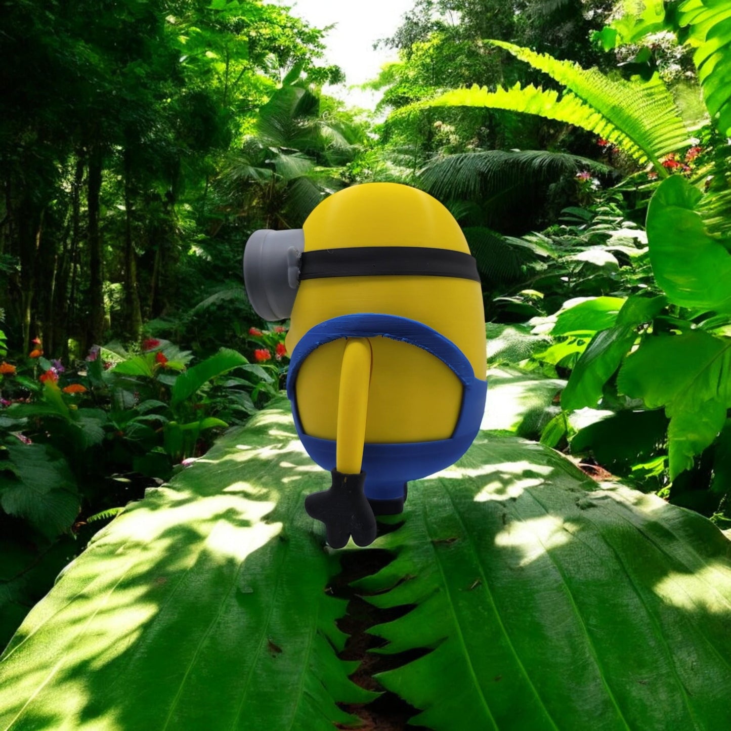 Bob Minion 3D Printed Model - Minions Game Collectible Figurine fan art desk pet image 3