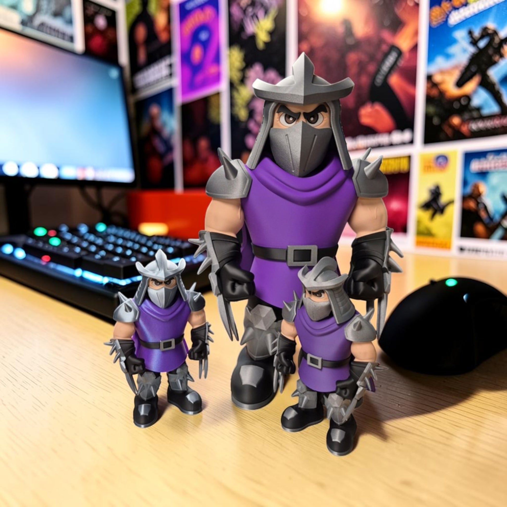Shredder TMNT 3D Print - Teenage Mutant Ninja Turtles Figure image 3