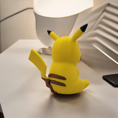 Sitting Pikachu 3D Printed Model - Pokemon Game Collectible Figurine fan art desk pet image 4