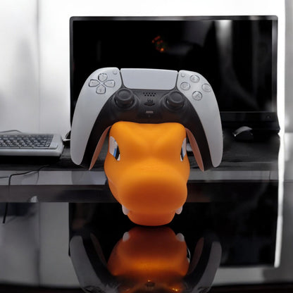 Charizard Controller Holder 3D Printed Model - Pokemon Game Collectible Figurine fan art desk pet image 2