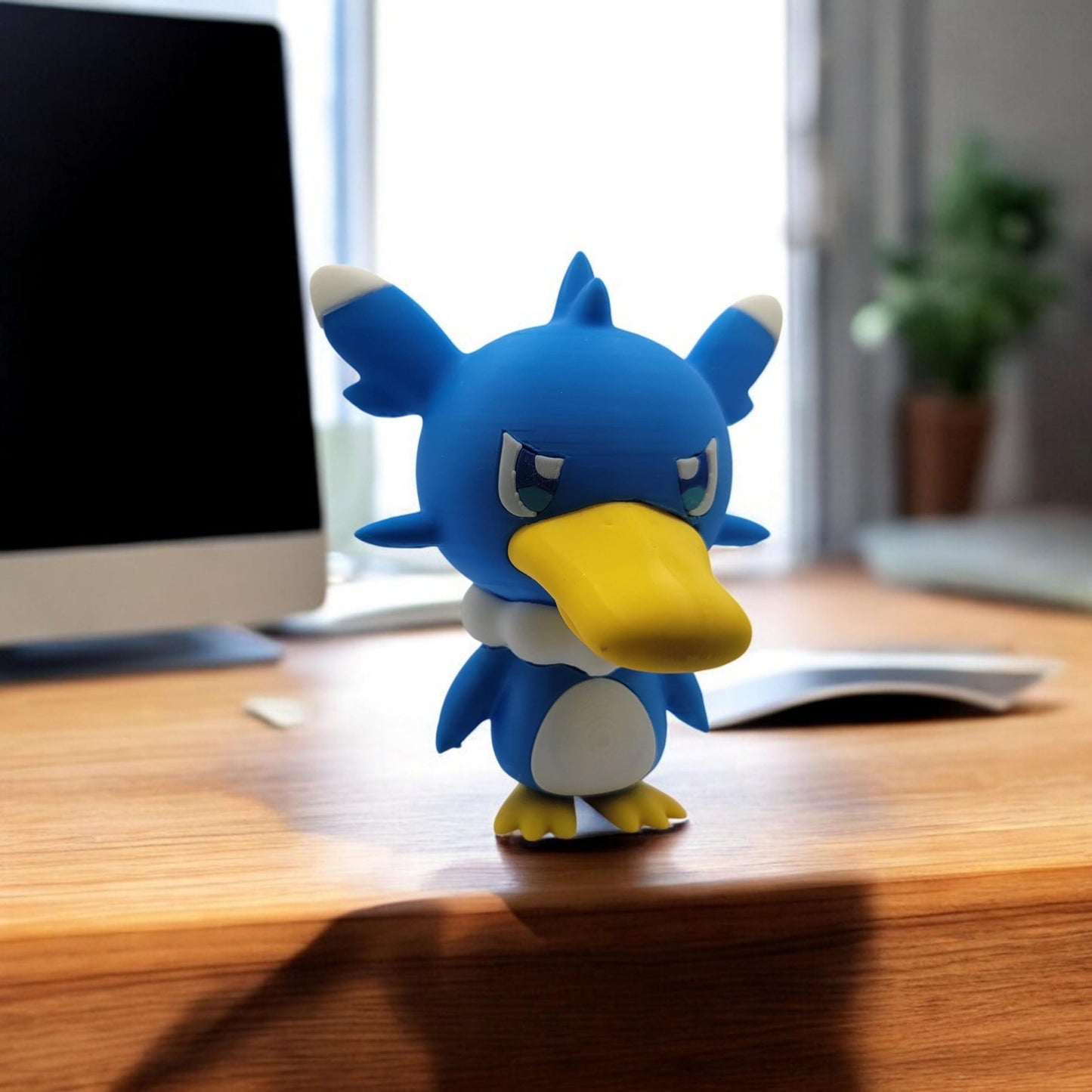 Fuack 3D Printed Model - Palworld Game Collectible Figurine fan art desk pet image 7