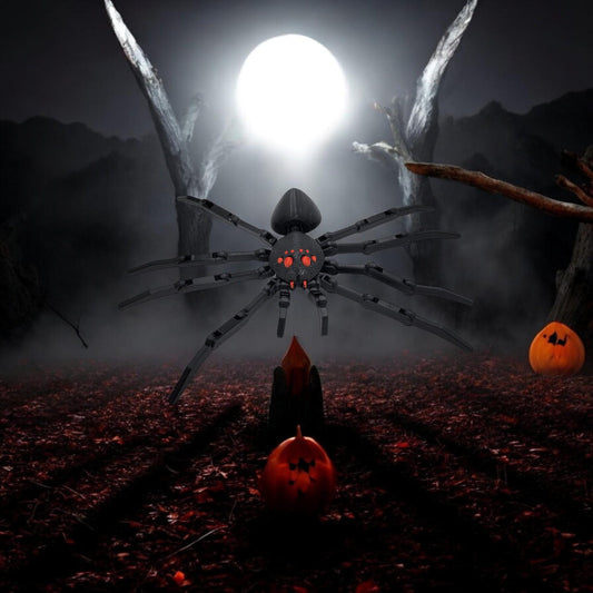 Articulated Spider 3D Printed Model - Halloween Game Collectible Figurine fan art desk pet image 0