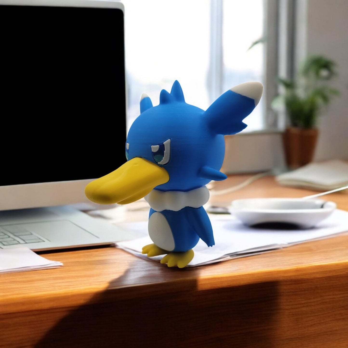 Fuack 3D Printed Model - Palworld Game Collectible Figurine fan art desk pet image 5