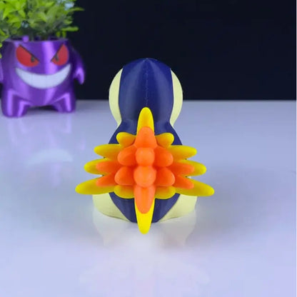 Cyndaquil 3D Printed Model - Pokemon Game Collectible Figurine fan art desk pet image 3