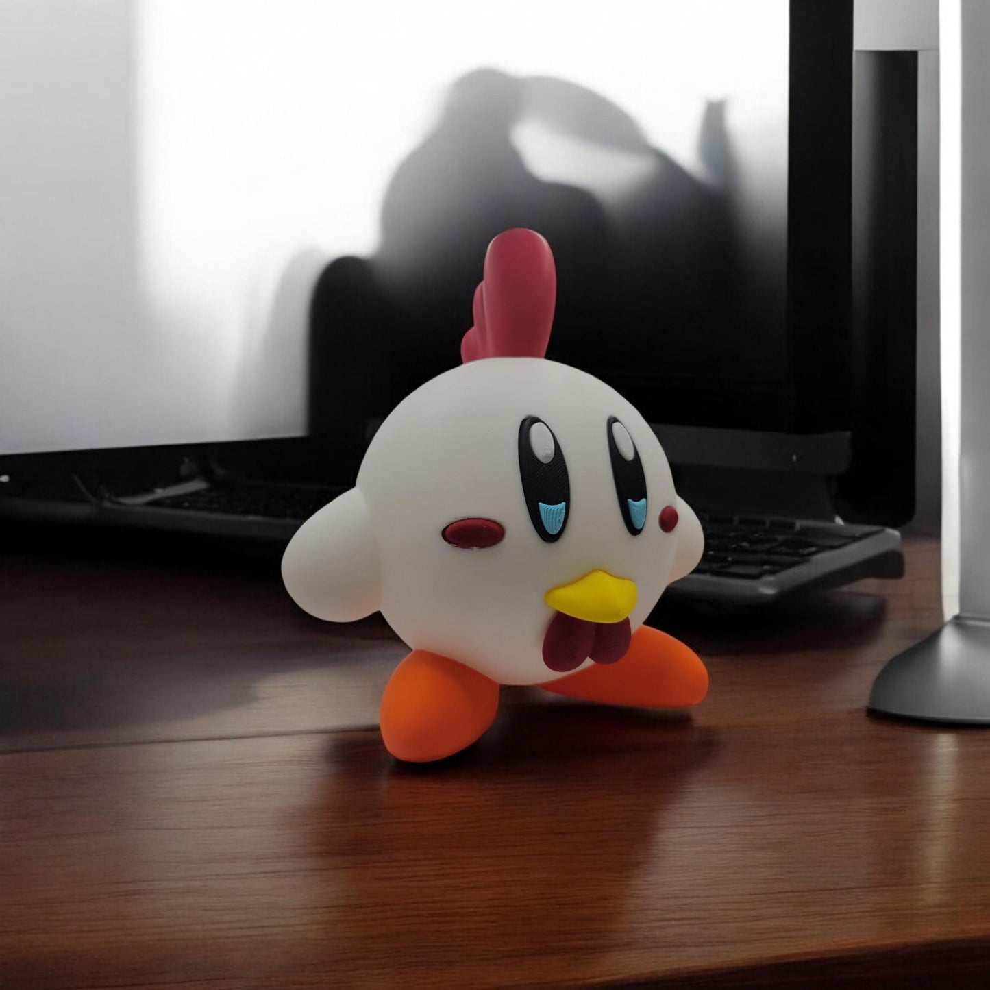 Kirby Chikipi 3D Printed Model - Palworld Game Collectible Figurine fan art desk pet image 7