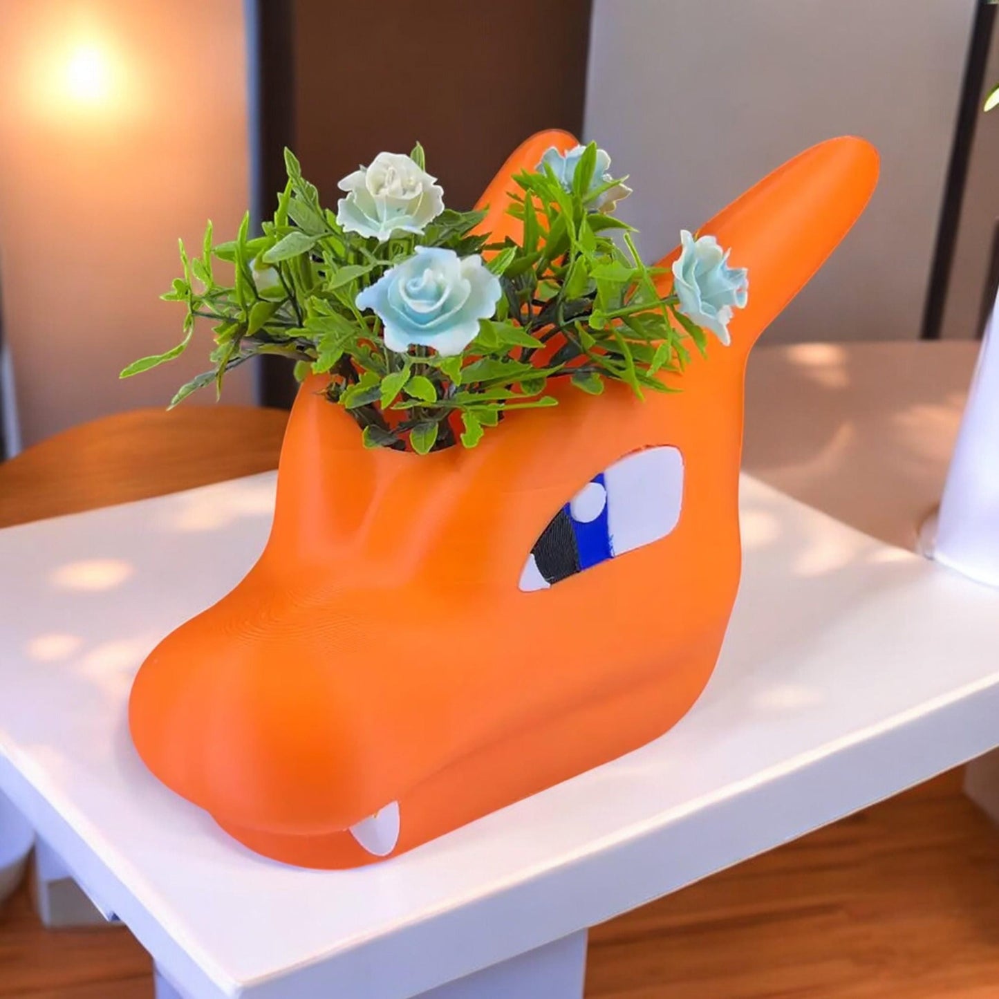 Charizard Vase 3D Printed Model - Pokemon Game Collectible Figurine fan art desk pet image 0