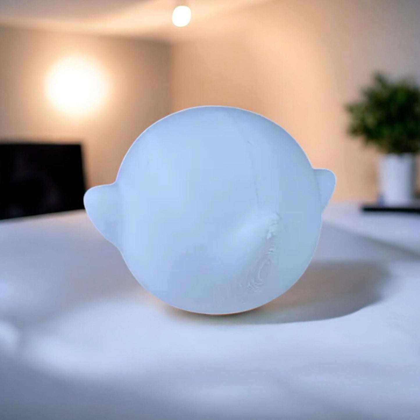 Boo 3D Printed Model - Super Mario Game Collectible Figurine fan art desk pet image 3