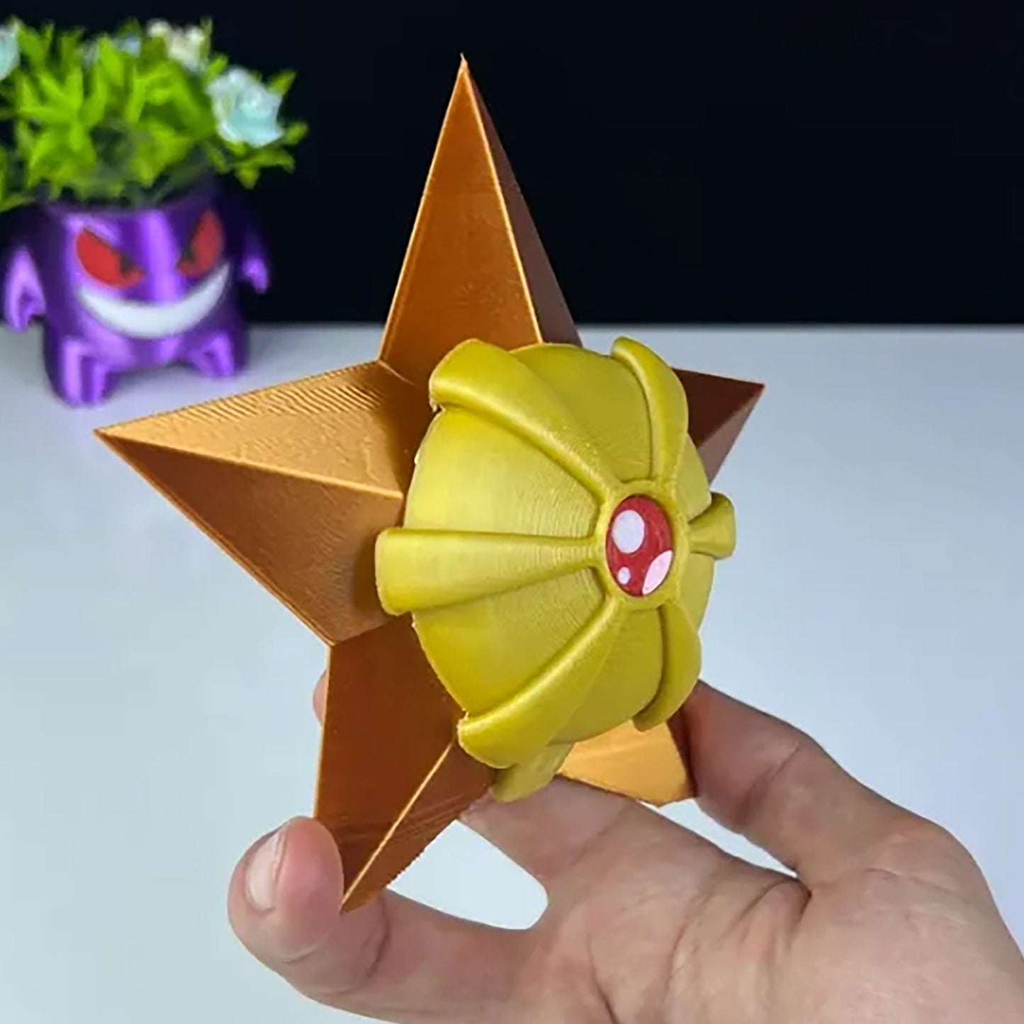 Staryu 3D Printed Model - Pokemon Game Collectible Figurine fan art desk pet image 1