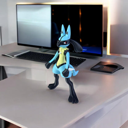 Lucario 3D Printed Model - Pokemon Game Collectible Figurine fan art desk pet image 0