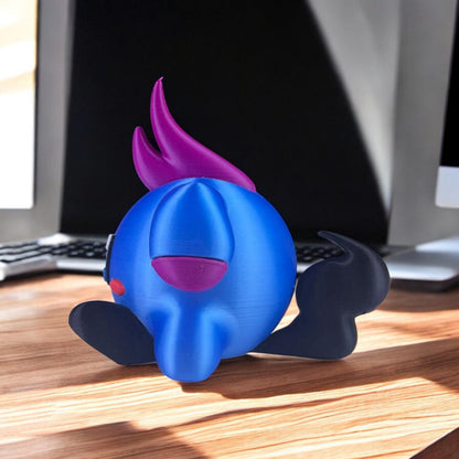 Kirby Depresso 3D Printed Model - Kirby Game Collectible Figurine fan art desk pet image 2