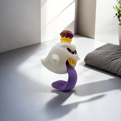 King Boo 3D Printed Model - Super Mario Game Collectible Figurine fan art desk pet image 6