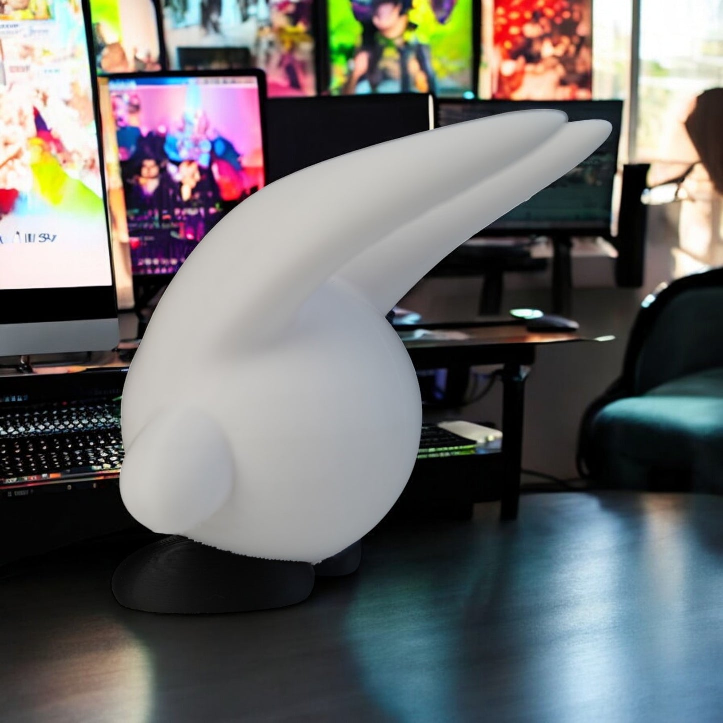 Hornet Kirby 3D Printed Model - Hollow Knight Crossover Desk Figurine image 5