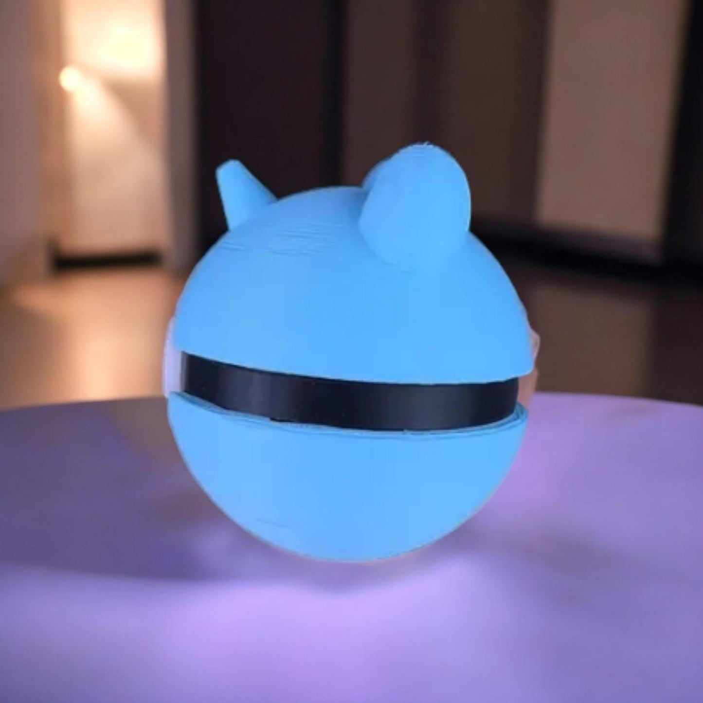 Lapras Pokeball 3D Printed Model - Pokeball Game Collectible Figurine fan art desk pet image 1