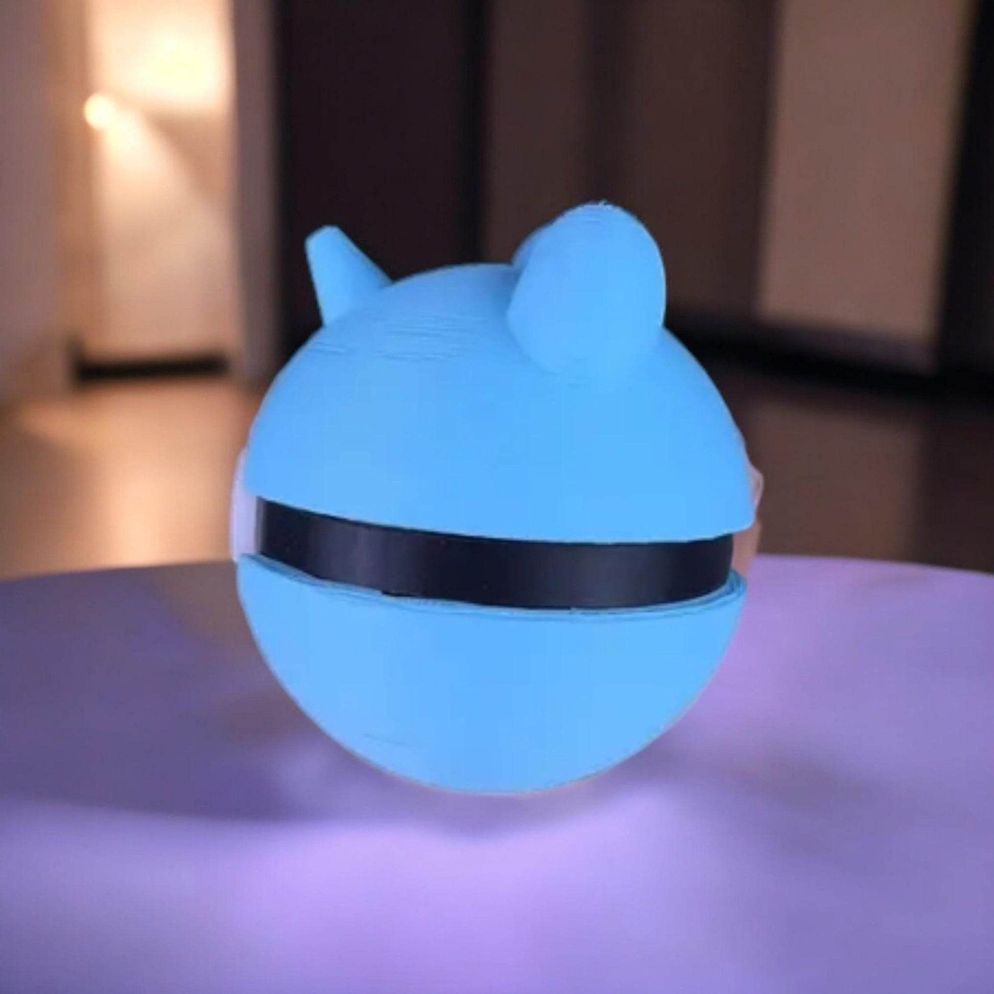 Lapras Pokeball 3D Printed Model - Pokeball Game Collectible Figurine fan art desk pet image 1
