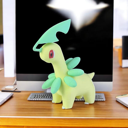 Bayleef 3D Printed Model - Pokemon Game Collectible Figurine fan art desk pet image 0