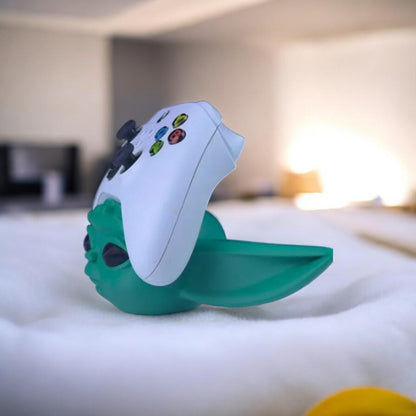 Baby Yoda Controller Holder 3D Printed Model - Mandalorean Game Collectible Figurine fan art desk pet image 3