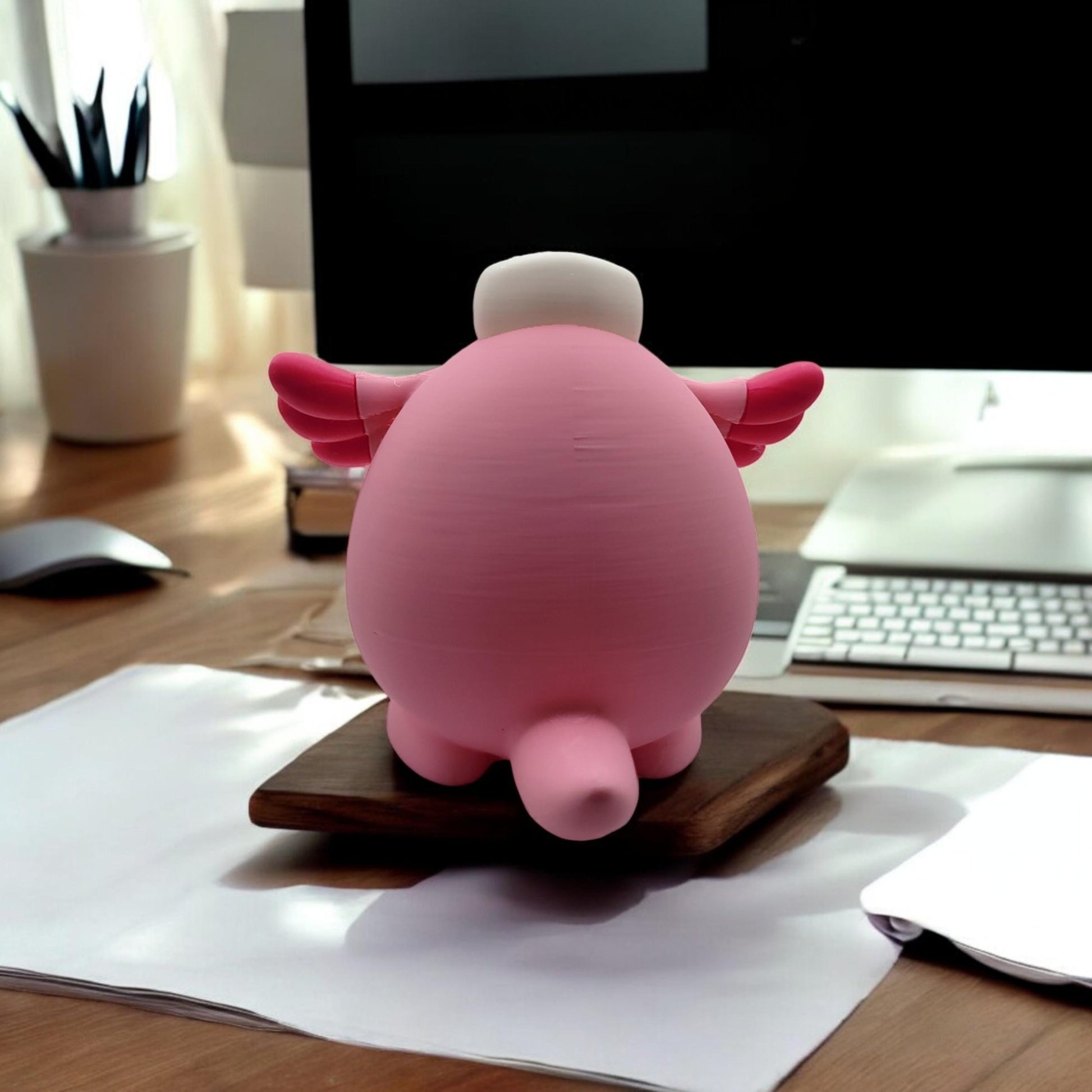 Nurse Joy's Chansey 3D Printed Model - Pokemon Game Collectible Figurine fan art desk pet image 5