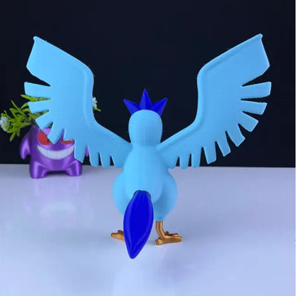 Articuno 3D Printed Model - Pokemon Game Collectible Figurine fan art desk pet image 4