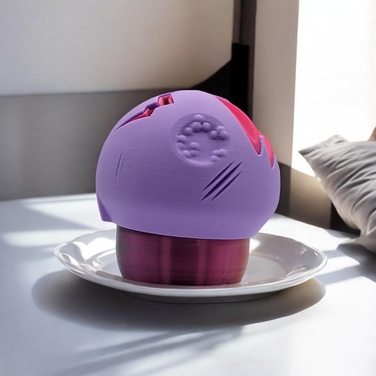 Rotten Mushrooms Container 3D Printed Model - Houseware Game Collectible Figurine fan art desk pet image 5