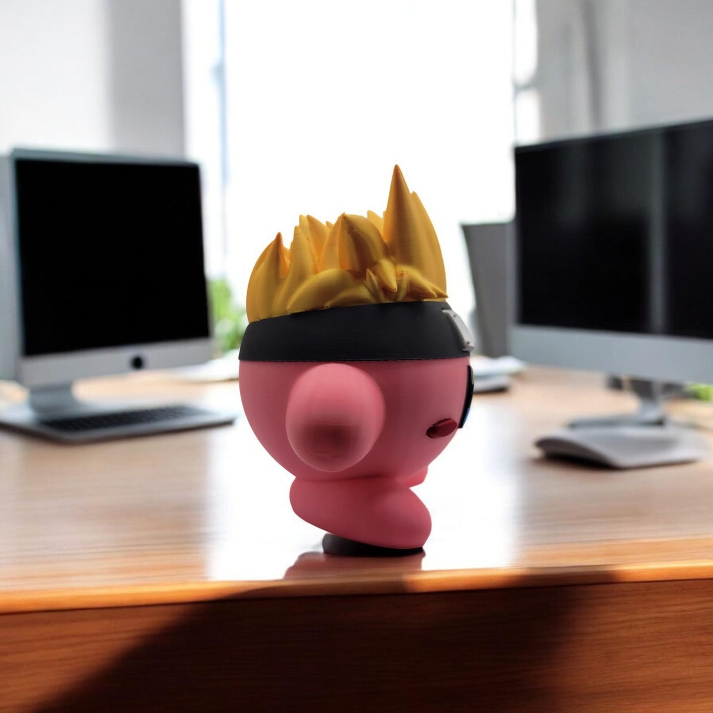 Naruto Kirby 3D Printed Model - Kirby Game Collectible Figurine fan art desk pet image 2
